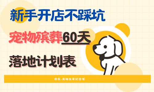 新手开店不踩坑，宠物殡葬60天落地计划表来了